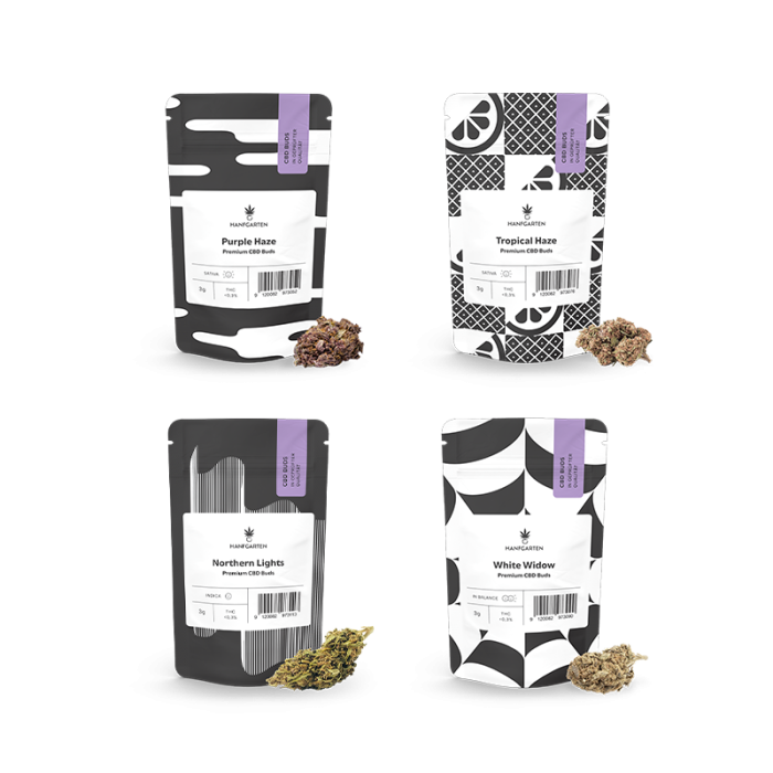 Fantastic 4 | CBD Blüten Set