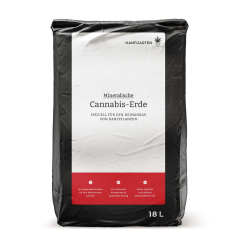 Cannabis-Erde mineralisch
