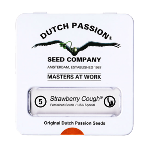 Verpackung der Strawberry Cough Hanfsamen 