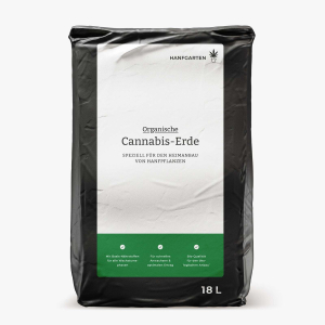 Organische Cannabis Erde