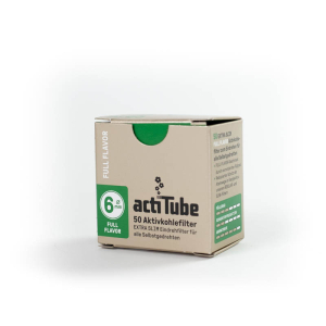 actiTube EXTRA SLIM Aktivkohlefilter 6mm