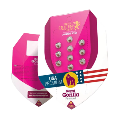 Verpackung der Royal Gorilla Samen 