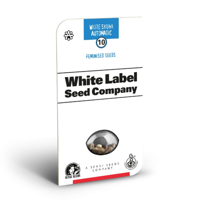Verpackung der White Skunk Hanfsamen