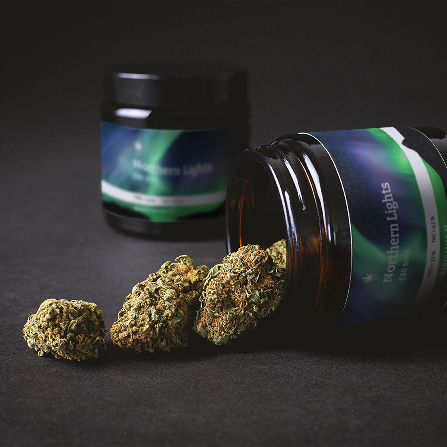 Northern Lights Premium CBD Blüten online kaufen - Hanfgarten Shop