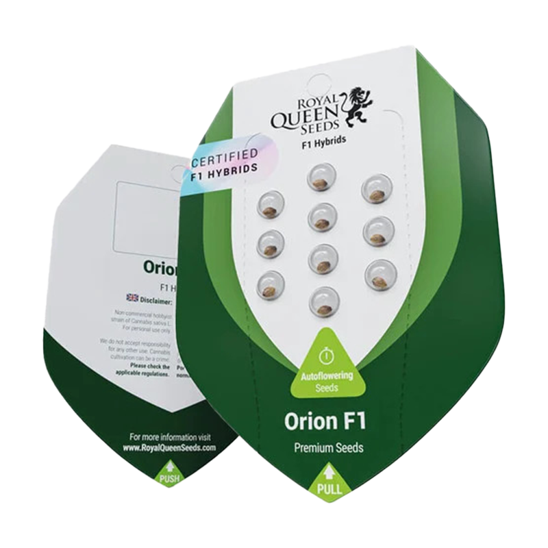 Verpackung der Orion F1 Samen